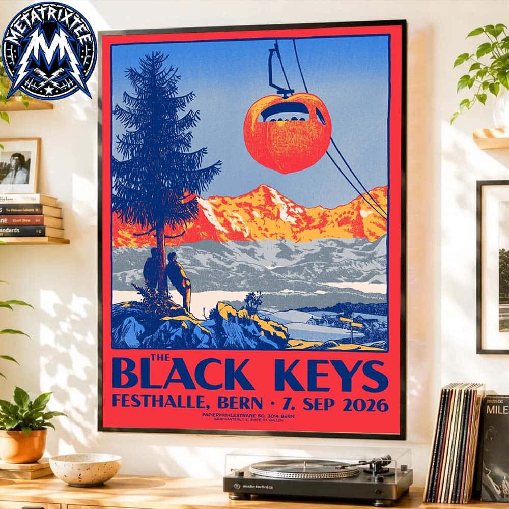The Black Keys 2026 concert poster